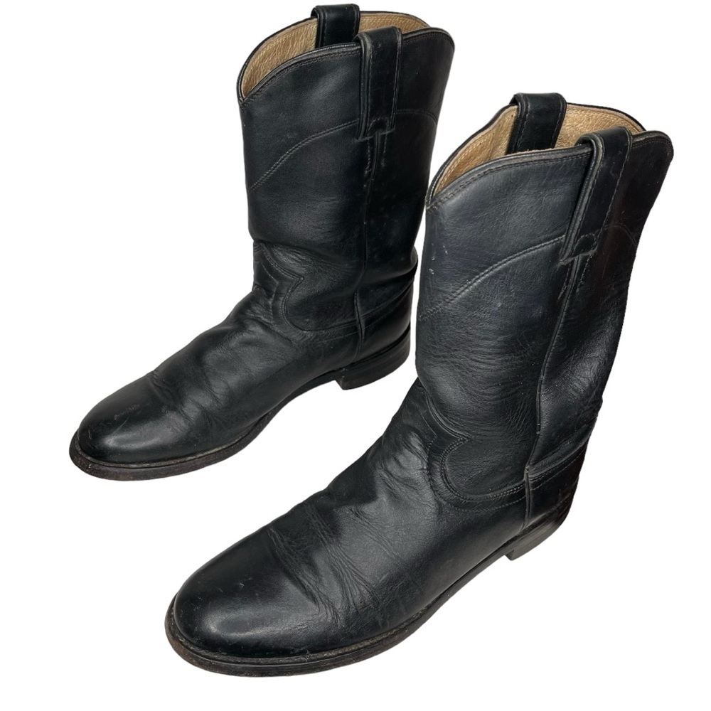 Vintage Black Justin Ropers